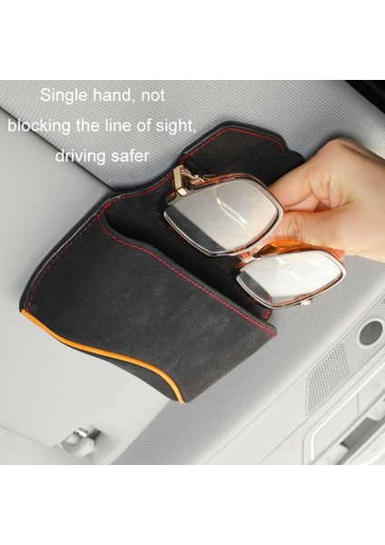 Araba Güneşliği, Kartlık, Gözlük Saklama Kutusu Için Evrensel Klipsli Güneş Gözlüğü Kılıfı-Yeşil (Yurt Dışından) modelleri