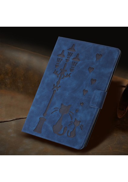 Lenovo Tab M9 / TB-310FU Için Çift Kedi Pu Kılıf (Yurt Dışından) fiyatları