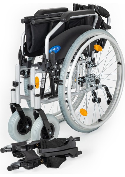 DM-313 Service Alüminyum Özellikli Tekerlekli Sandalye