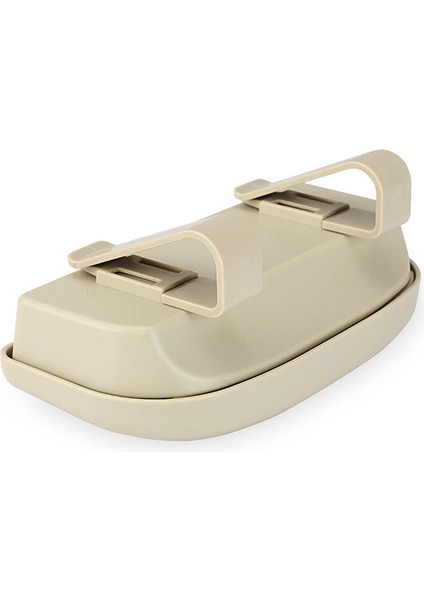 Gözlük Tutucu Manyetik Araba Güneşliği Gözlük Kutusu Düzenleyici Gözlük Saklama Kutusu-Bej (Yurt Dışından) modelleri