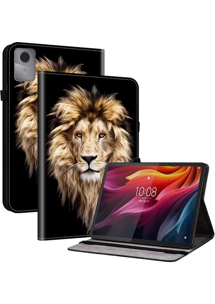 Lenovo Idea Tab 11 / Xiaoxin Pad 2025 Için Pu Tablet Kılıfı (Yurt Dışından)