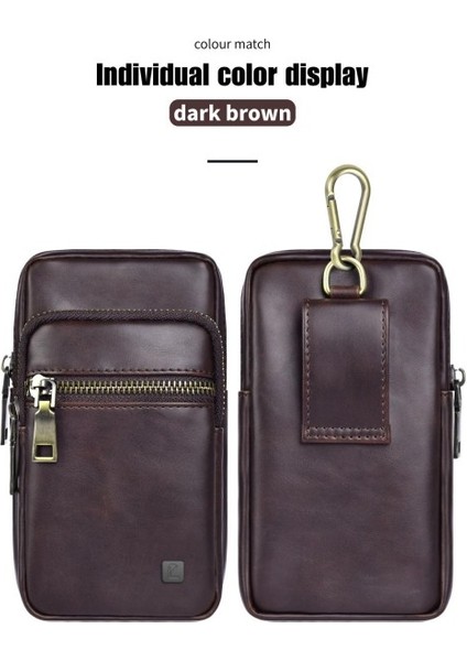 Bordo Minimal Bel Çantası – Dayanıklı ve Modern Tasarım