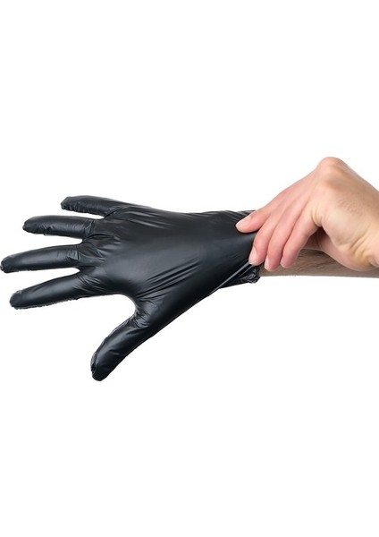 Thermoplastic Eldiven 100'LÜ Siyah L 24 Paket- 1 Koli