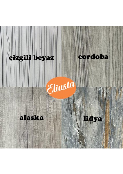 Tekerlekli Mdfc Yan Sehpa