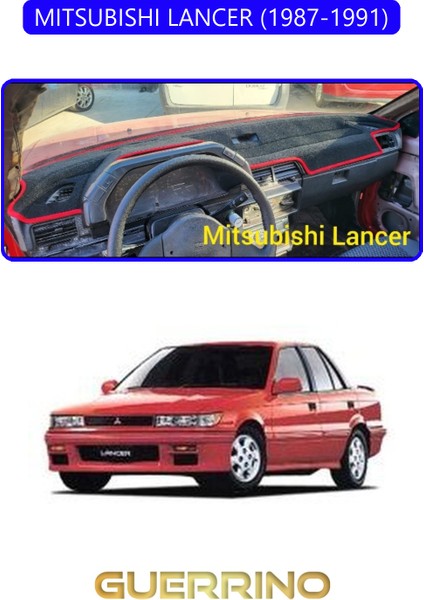 Mıtsubıshı Lancer 1987-1991TORPİDO Koruma Halısı Mavi Kenar
