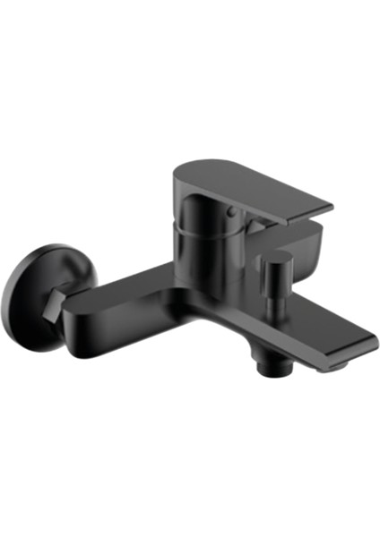 Luna Mat Siyah Banyo Bataryası