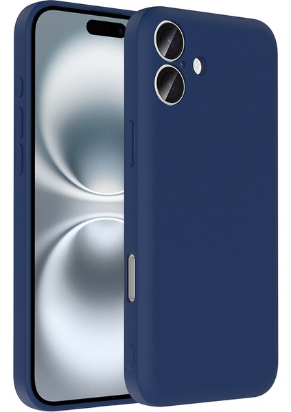 Apple iPhone 16 Plus Uyumlu Vitra Kapak Lacivert