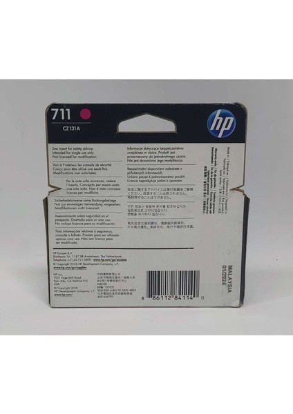 Hp 711 CZ131A Magenta Kartuş 29ML modelleri