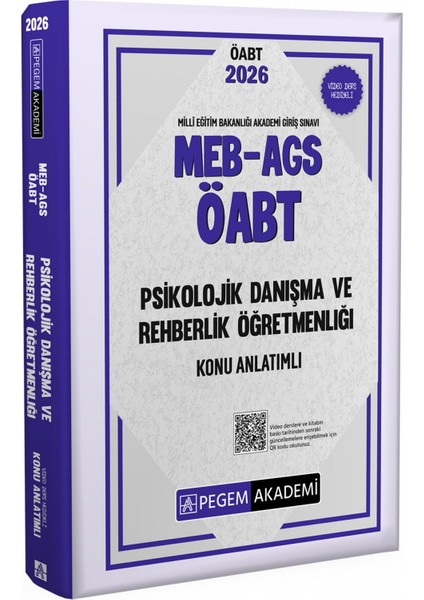 2026 Meb Ags Öabt Psikolojik Danışma ve Rehberlik Konu Anlatımlı