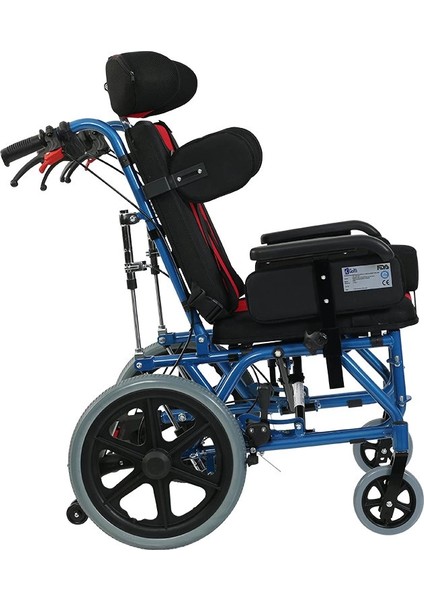 Golfi Pediatrik Tekerlekli Sandalye | Hafif Alüminyum Gövde ve Ergonomik Tasarım G458C modelleri