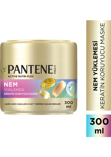 Kesintisiz Nem Takviyesi Maske 300 ml