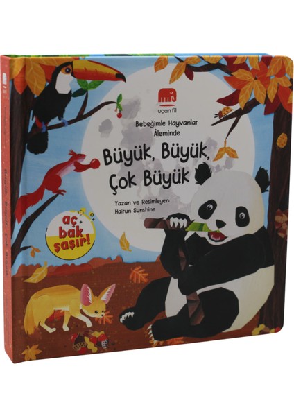 Aç Bak Şaşır! - Bebeğimle Hayvanlar Âleminde Büyük, Büyük, Çok Büyük (Büyük Boy 3 Boyutlu Kitap) fiyatları