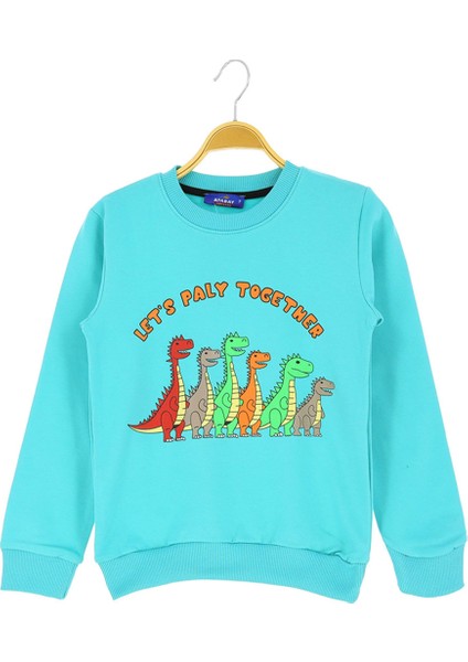 Erkek Çocuk Bluz Baskılı Şardonlu