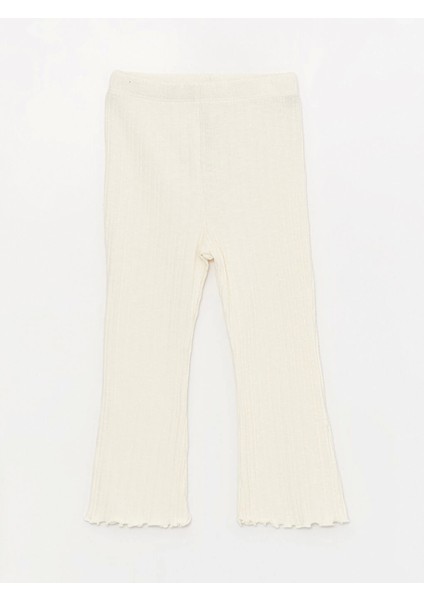 Lcw Baby Pembe Bisiklet Yaka Uzun Kollu Baskılı Kız Bebek Sweatshirt ve Tayt 2'li Takım indirimleri