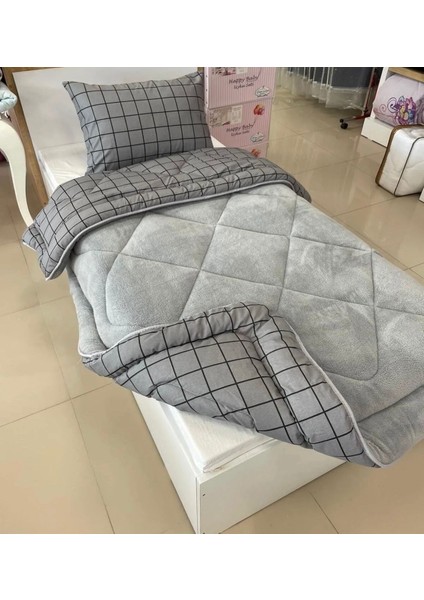 Tek Kişilik Desenli Wellsoft Yorgan 155X 215CM & 2 Adet Yastıkkılıfı modelleri