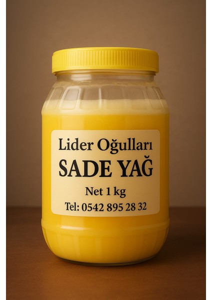 Lider Oğulları Sade İnek Yağı
