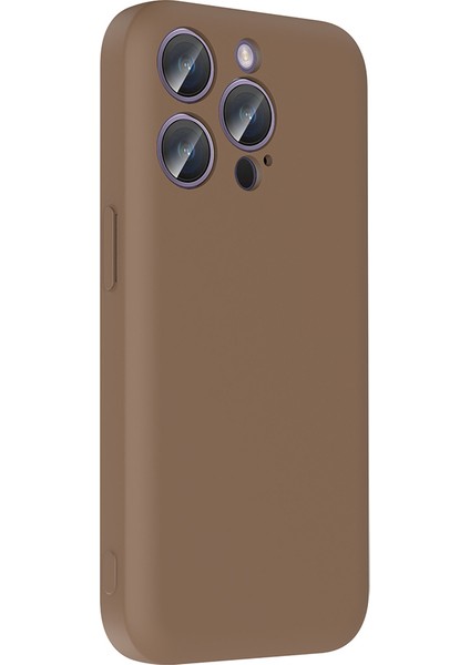 Apple iPhone 14 Pro Uyumlu Vitra Kapak Kahverengi fiyatları