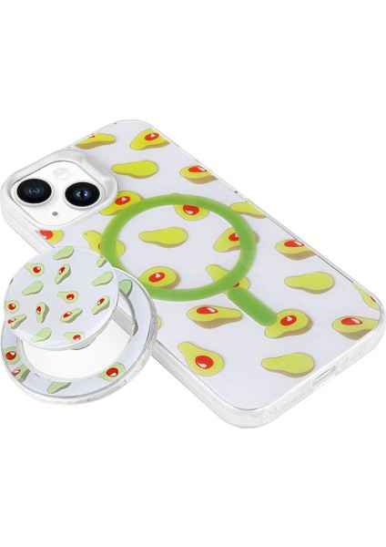 Apple iPhone 14 Uyumlu Magsafe Özellikli Tak Çıkar Soketli Tiktok Kapak Yeşil fiyatları