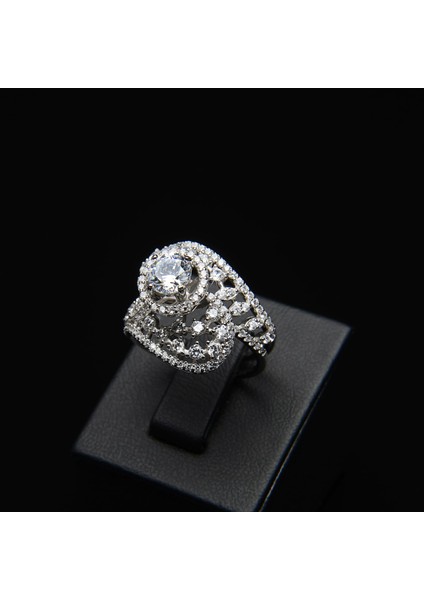 302 Zirkon Gümüş Yüzük fırsatları