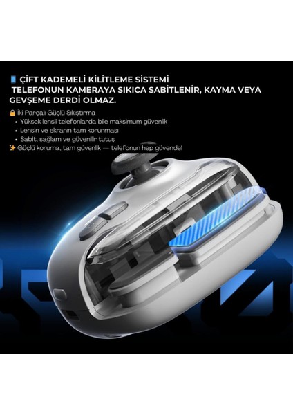 Profesyonel 400MAH Type-C Girişli Mobil Oyun Kolu Telefon Joystick Telefon Ateş Tetik Gamepad Joystick fırsatları