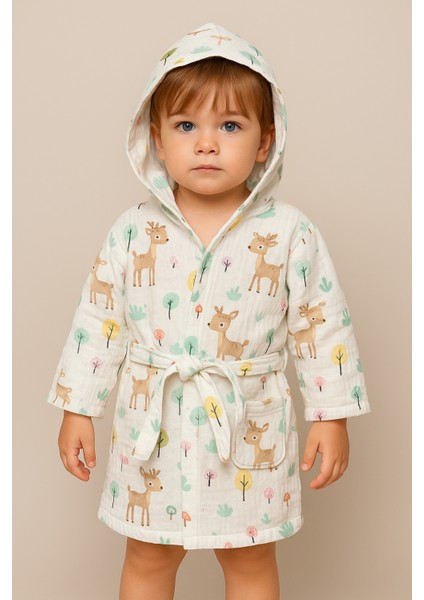 %100 Pamuk Müslin Kumaştan Bebek Panço fırsatları