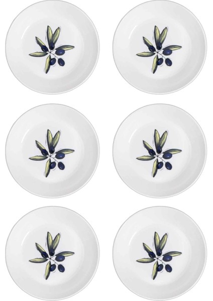 Olivos Yemek Tabağı 6lı Set 20 cm OVS0011