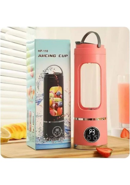 3'ü 1 Arada Taşınabilir Blender, Meyve Sıkacağı ve Mikser, Smoothie Blender
