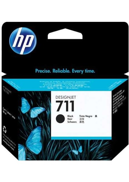 Hp 711 CZ133A Siyah Kartuş 80ML