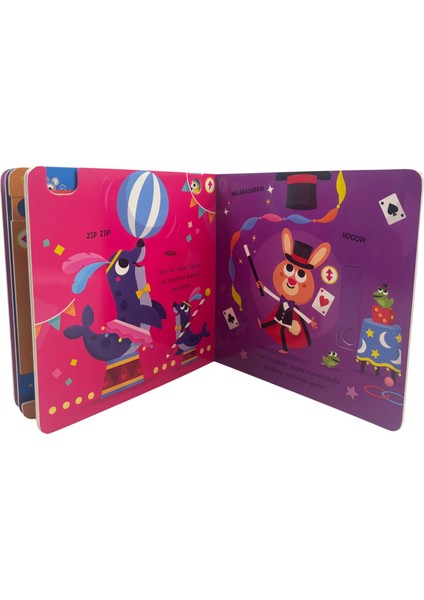 Hareketli Minikler - Muhteşem Sirk (Hareketli Kitap & Dokun Keşfet) indirimleri