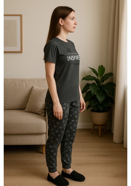 Kadın Kısa Kollu Modelli Pijama Takımı fiyatları