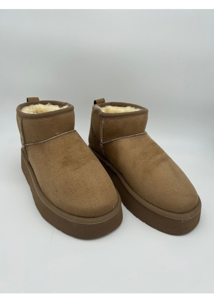 Kalın Tabanlı Içi Kürklü Kadın Bot fırsatları