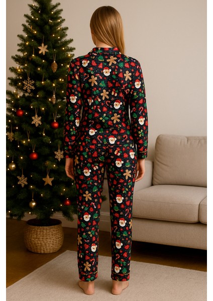 Kadın Pijama Takımı Noel Temalı fırsatları
