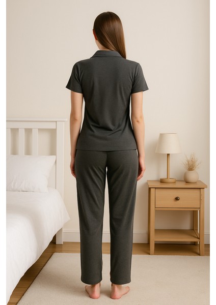 Kadın Gömlekli Pijama Takımı fırsatları