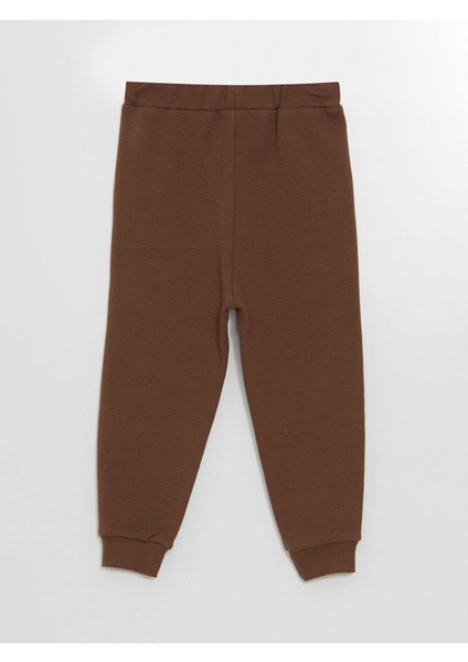 Lcw Baby Ekru Kapüşonlu Erkek Bebek Hırka ve Eşofman Alt 2'li Takım