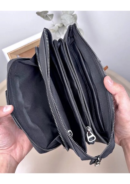 Hakiki Deri Tutma Bantlı Fermuarlı Erkek El Çantası 2113 fırsatları