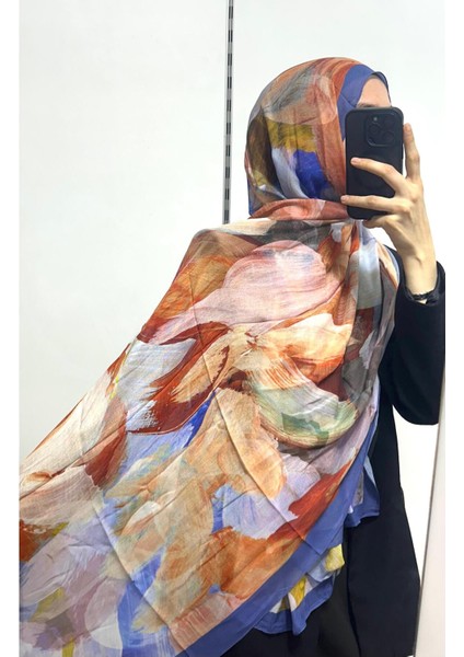 Desenli Organik Alegra Rami Şal - 5654 01 fiyatları