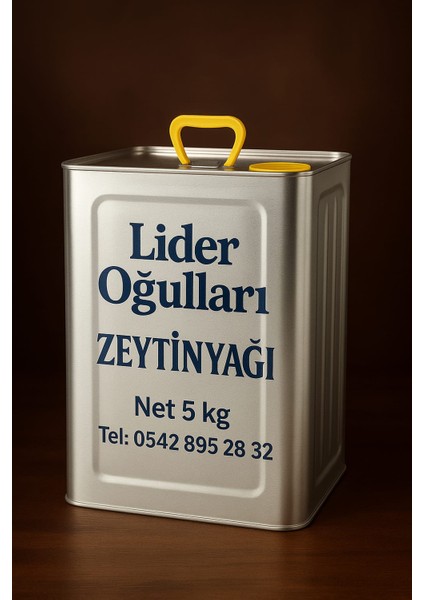 Lider Oğulları Zeytinyağı Hakiki 5 kg