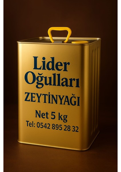 Lider Oğulları Zeytinyağı Hakiki 5 kg fiyatları