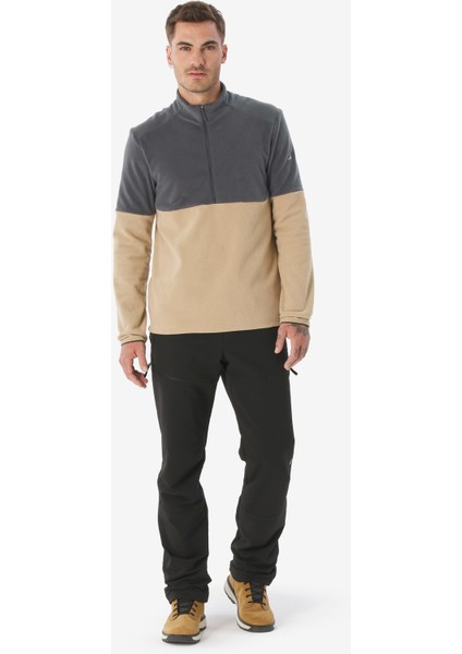 Quechua Erkek Outdoor Polar - Bej - MH500 fiyatları