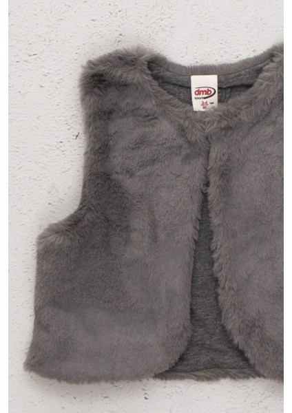 Kız Çocuk Yumuşak Dokulu Tüylü Peluş Yelek fiyatları