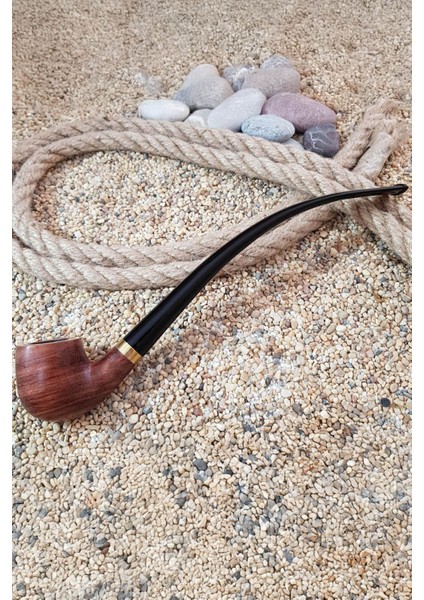 Maun Ağacı El Yapımı Uzun Okuma Piposu, Pipo pt73 fiyatları