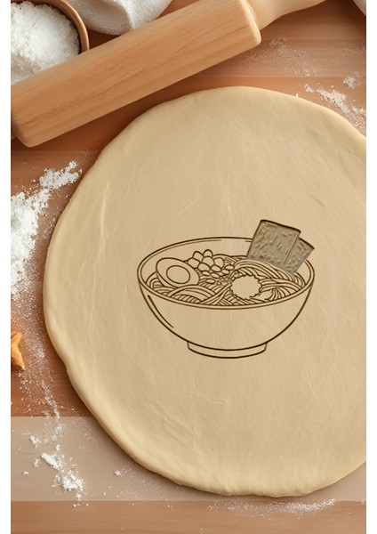 Noddle Kurabiye Kalıbı, Hamur Şekillendirici, Bisküvi Kalıbı, Kolay Kesim Ucu