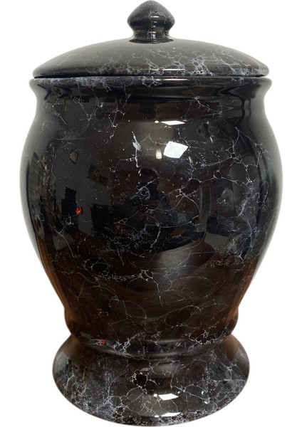 Şık Siyah Seramik Naomi Koleksiyonu Tekli Çöp Kovası fiyatları