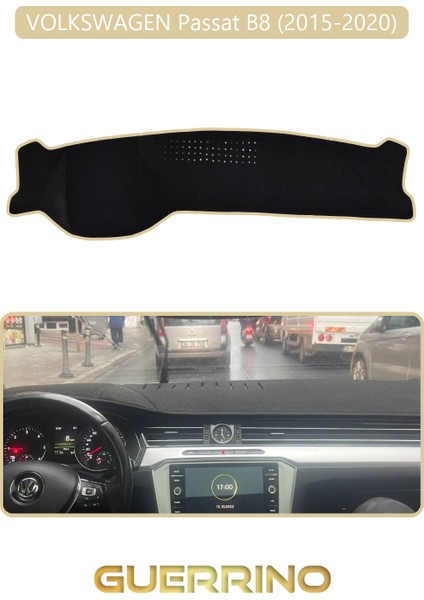Volkswagen Passat B 8 (2015-2020)TORPİDO Koruma Halısı Bej Kenar