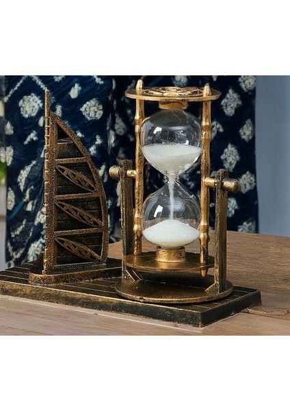 Yelkenli Kum Saati Beyaz Kum Dekor Hediyelik S-25 fiyatları