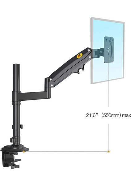 NB H100 17-32inch 2026 Versiyon Amortisörlü 2-9kg Profosyonel Monitör Standı fırsatları