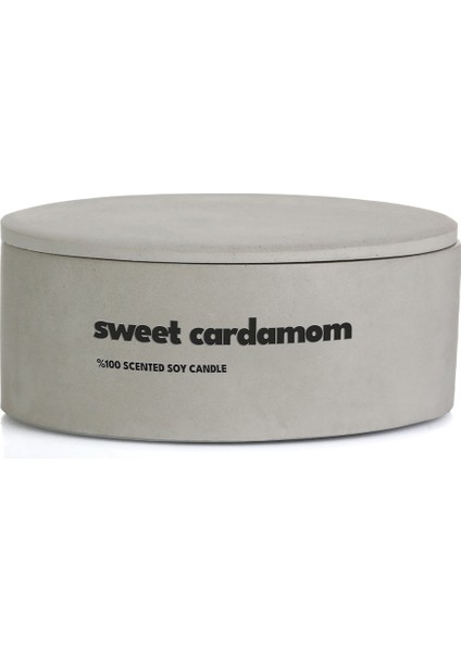 Dekoratif El Yapımı Yatay Mum : Çift Fitilli : Kokulu Soya Mum : Sweet Cardamom fırsatları