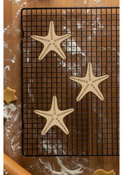 Deniz Yıldızı Kurabiye Kalıbı, Hamur Şekillendirici, Bisküvi Kalıbı, Kolay Kesim Ucu fiyatları