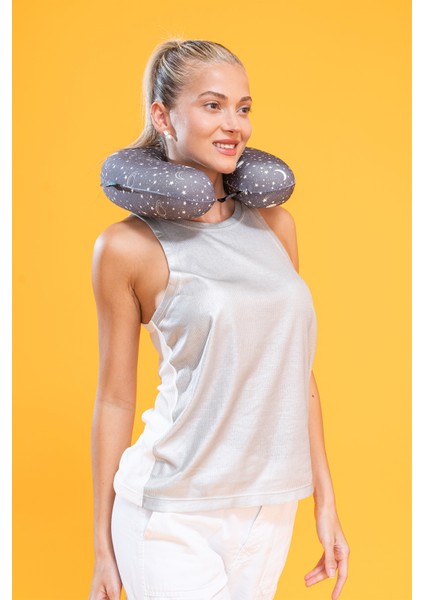 Visco Seyahat Yastığı Boyun Yastığı Gökyüzü - 30X30X9 cm fiyatları