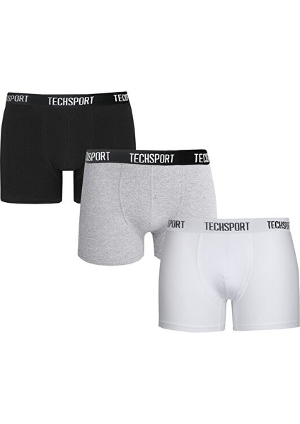 Boxer Short 3 Pack Erkek Boxer (3'lü) BX3102 Renkli